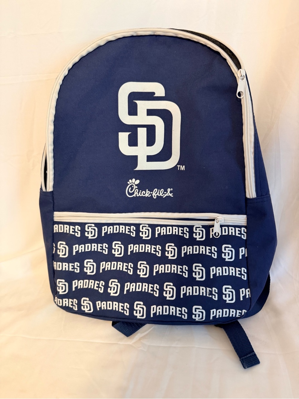 San Diego Padres Chick-Fil-A Navy Blue Promotional Backpack *Rare*